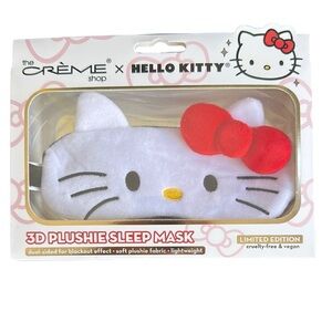 Hello Kitty 3D Plushie Sleep Mask